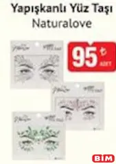 NATURALOVE YAPIŞKANLI YÜZ TAŞI